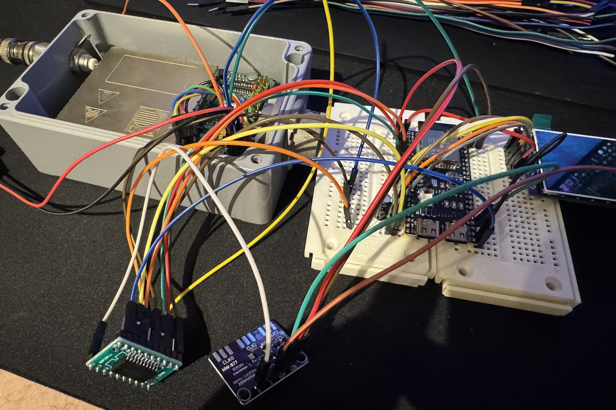 Breadboard-Aufbau